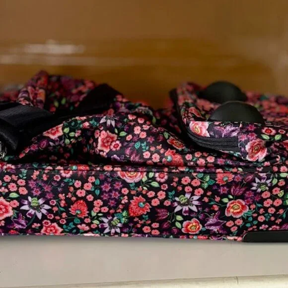 Vera Bradley Lighten Up Foldable Rolling Duffle Bag - Picture 8 of 8